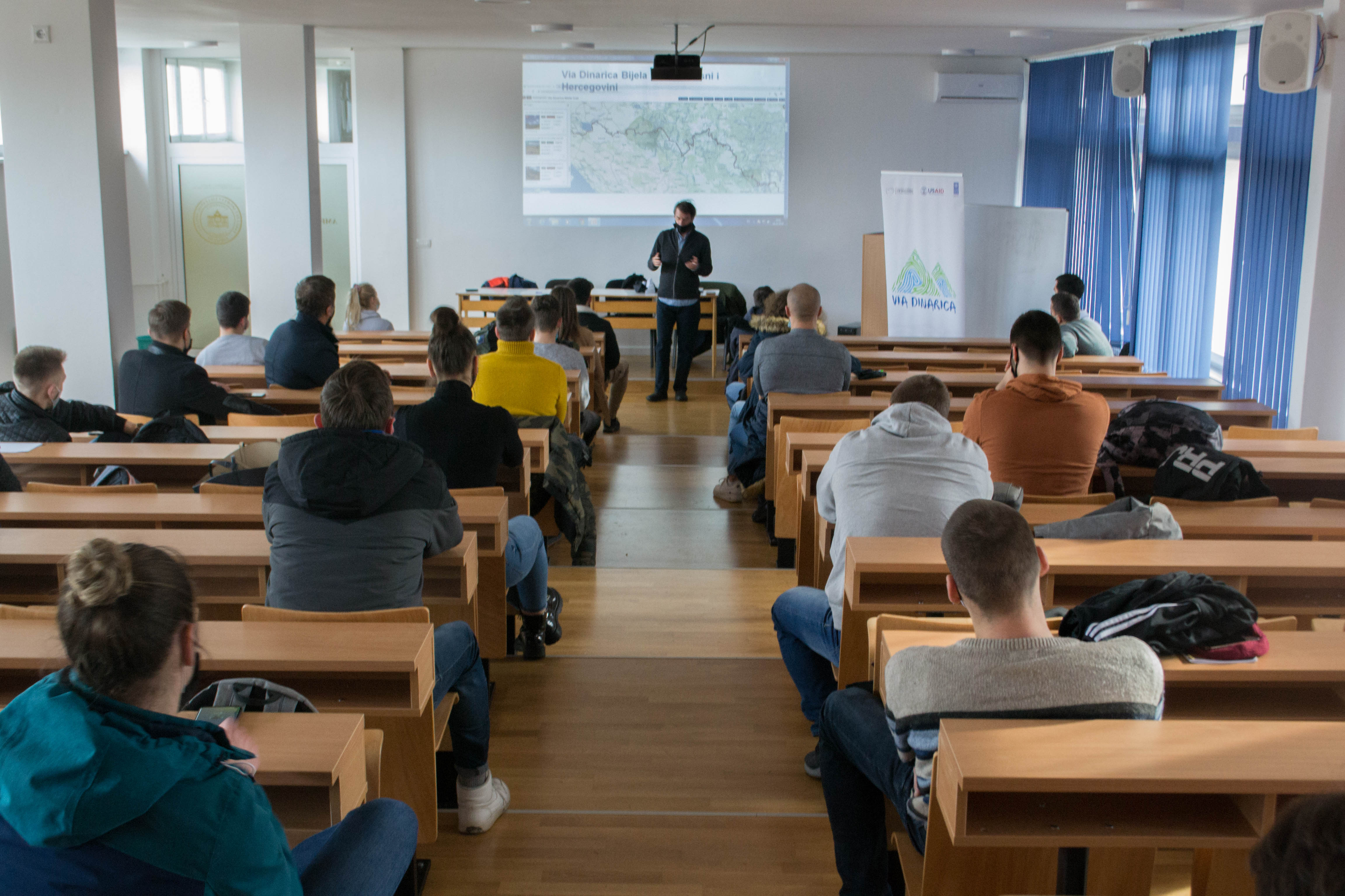 Predavanje na Fakultetu sporta i tjelesnog odgoja